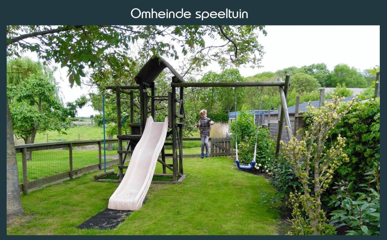 Vakantiewoning Deltahof Ellewoutsdijk Eksteriør billede