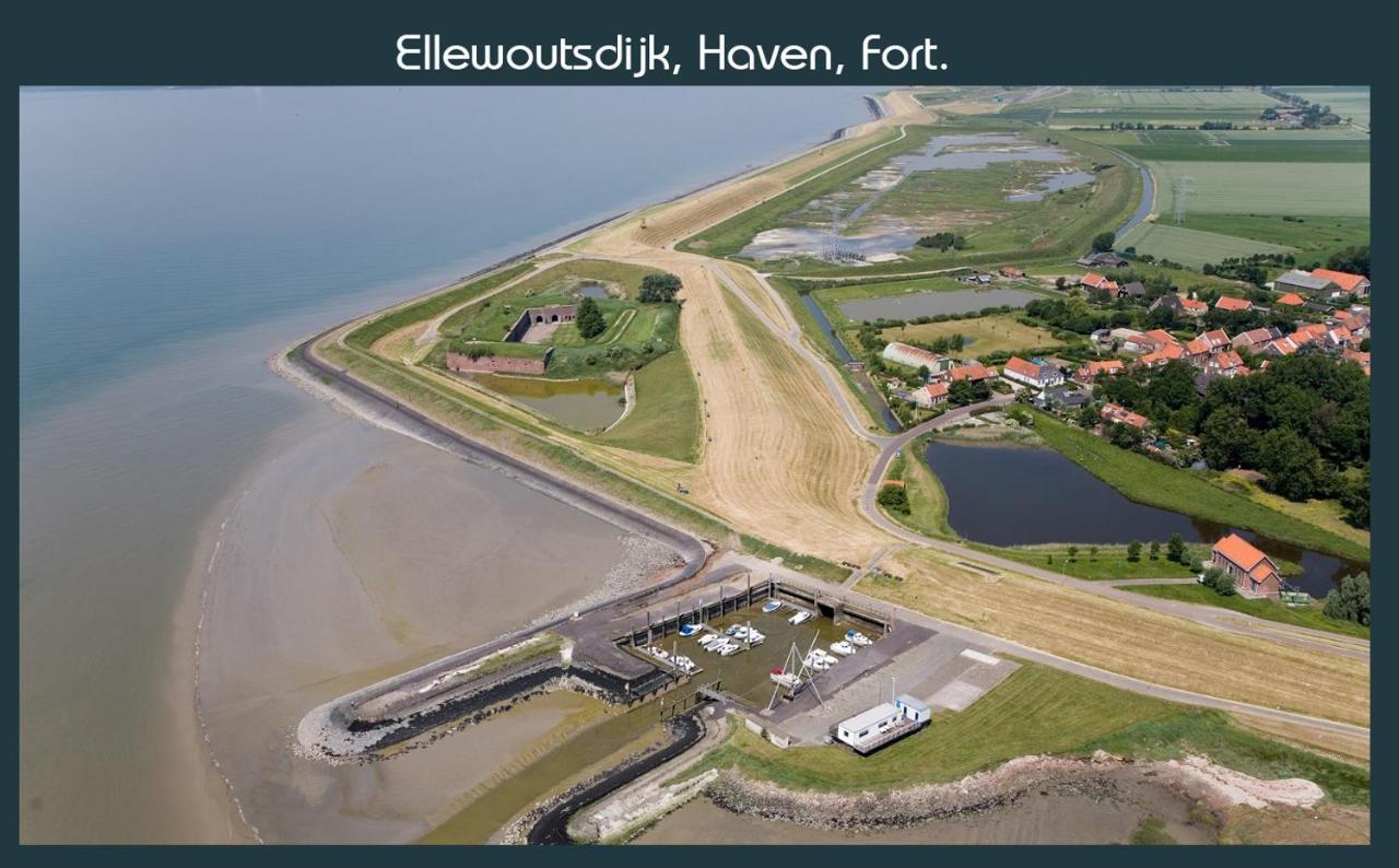 Vakantiewoning Deltahof Ellewoutsdijk Eksteriør billede