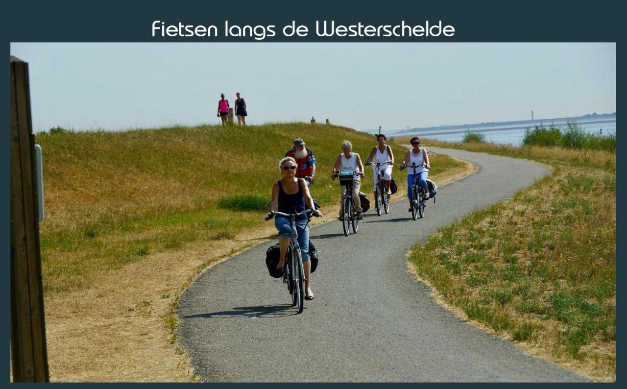 Vakantiewoning Deltahof Ellewoutsdijk Eksteriør billede